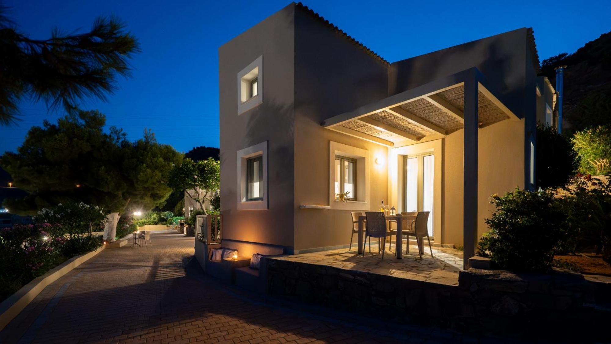 Blue View Villas Stalida Exterior foto